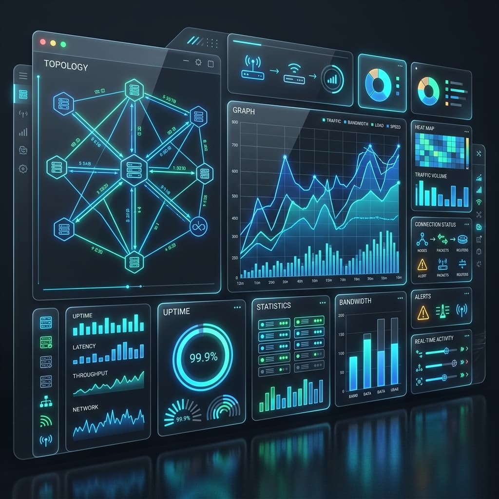 Dashboard do NetTool